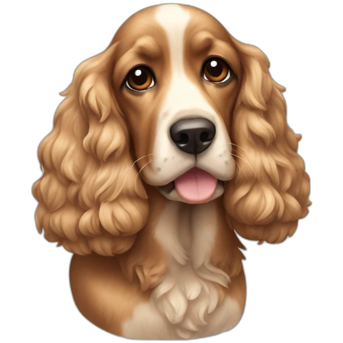 Cocker two emoji