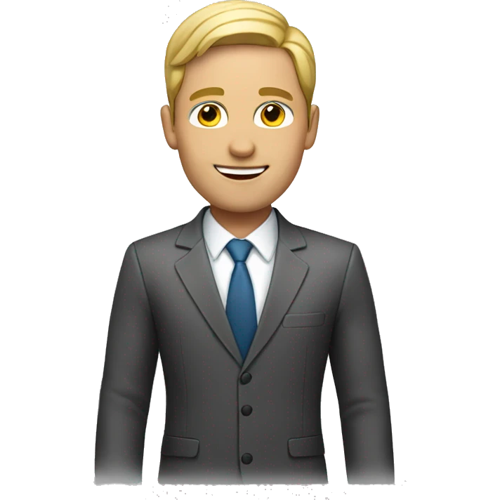 virtual assistant male emoji