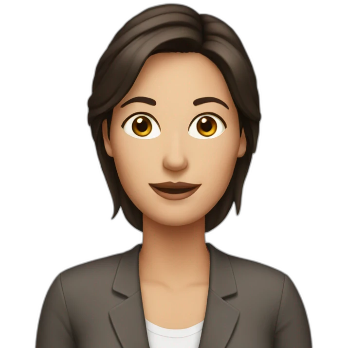 brunette mom emoji