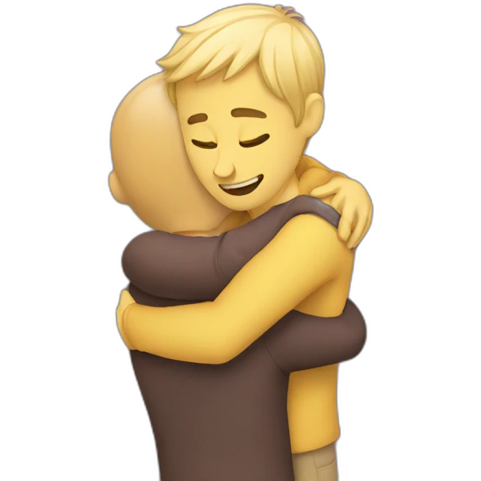 Hug emoji