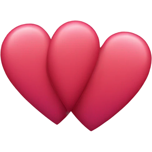 Double hearts emoji