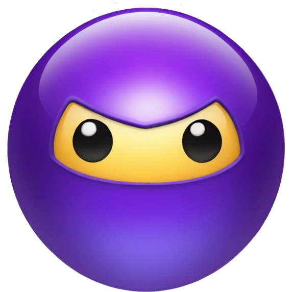ultra violet orb emoji