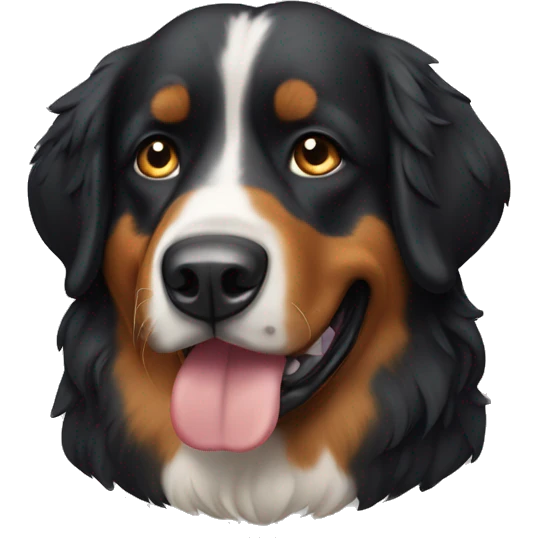 Burnese mountain dog emoji