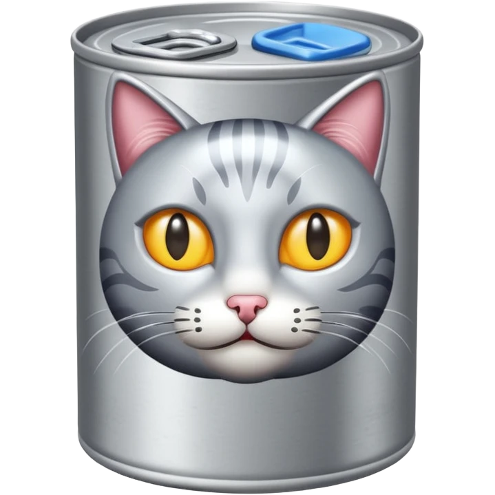 create a can of catfood emoji emoji