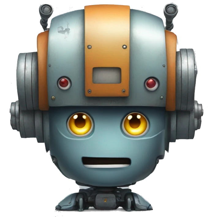 Giant robot emoji