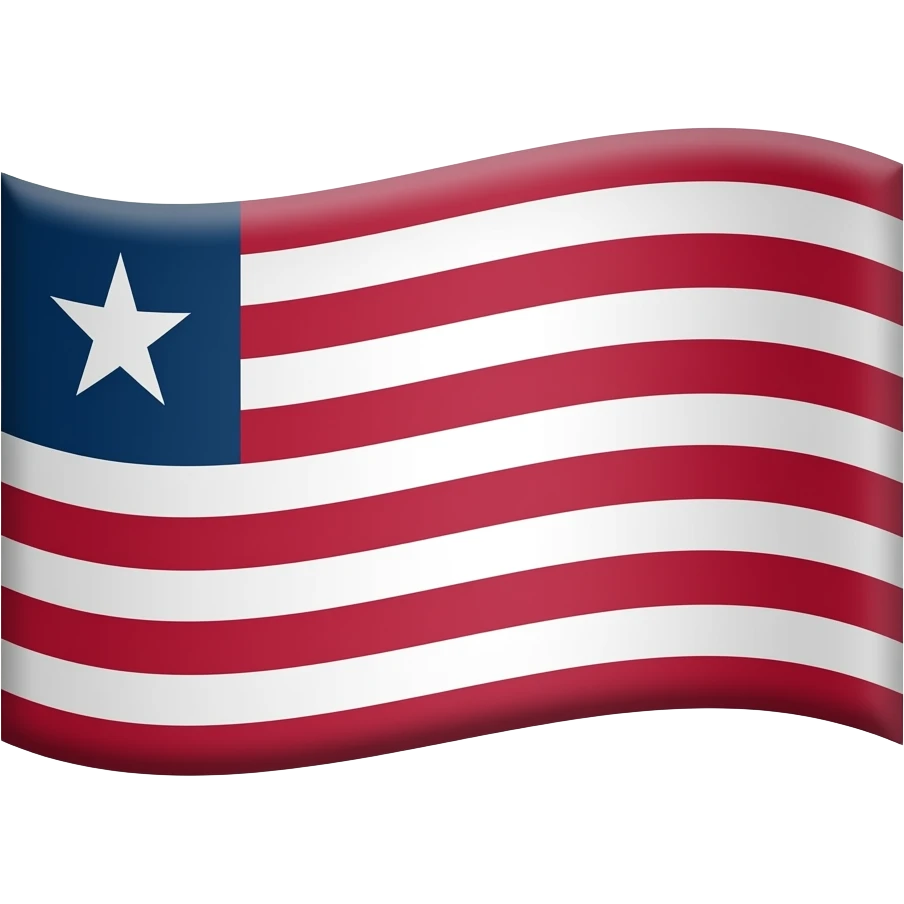 Liberia flag emoji