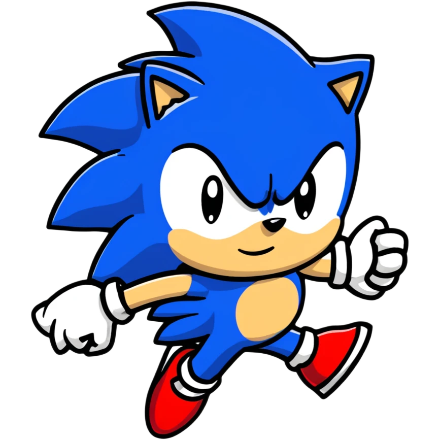 Sonic the Hedgehog emoji