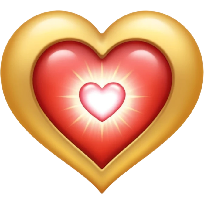 Heavenly heart emoji