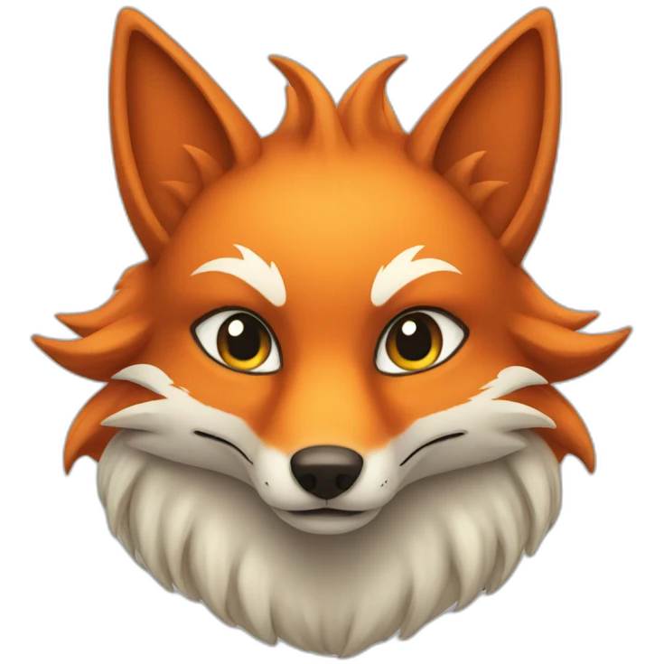 nine-tailed fox emoji