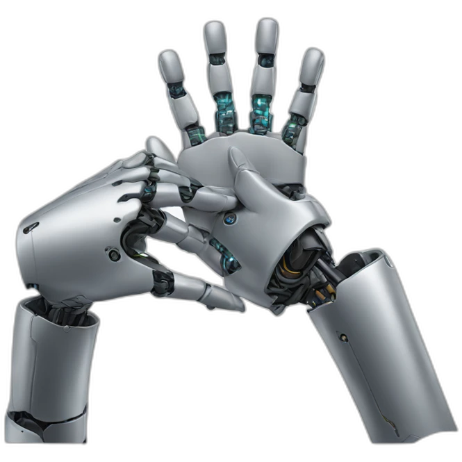 The human-robot handshake emoji