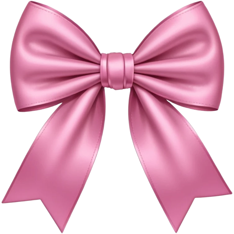 Pink bow emoji