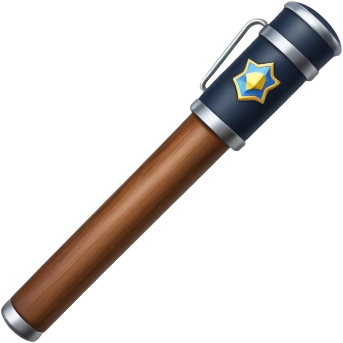 police baton emoji