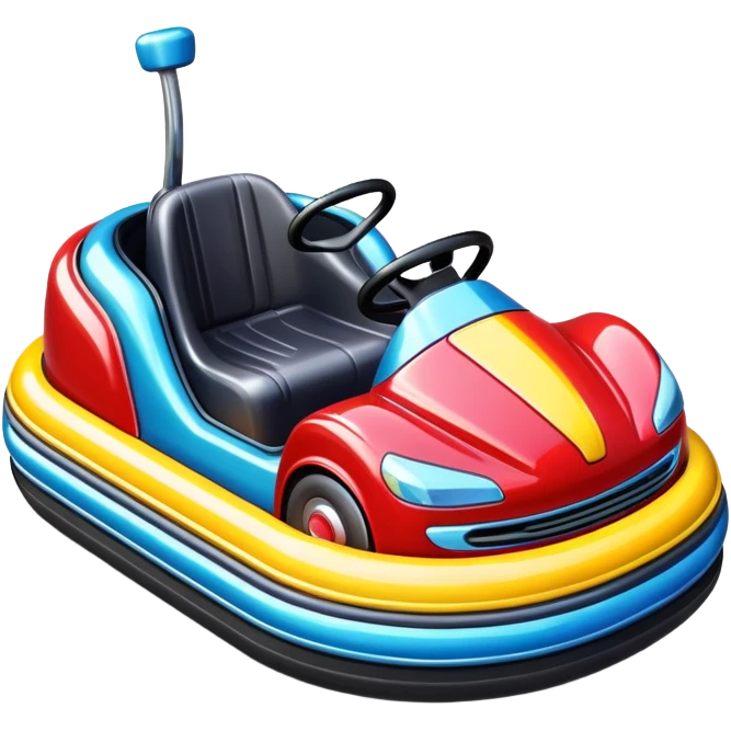 Bumper car emoji