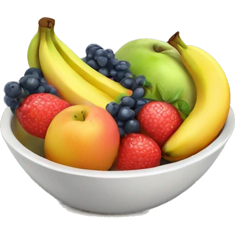 Fruit bowl emoji