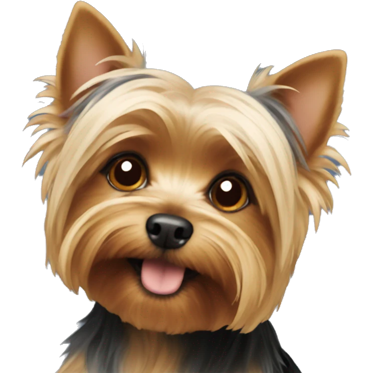Yorkshire terrier emoji