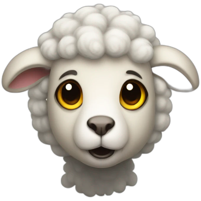 Sheep exorcist emoji