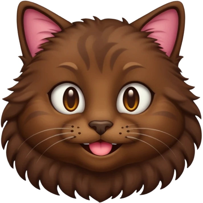 Emoji de gata morenita  emoji