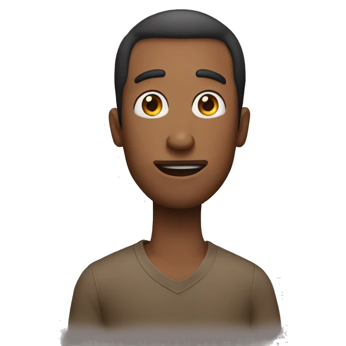 the man who shows no with his hands emoji