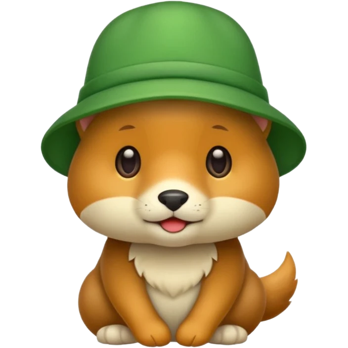 animal with green hat emoji