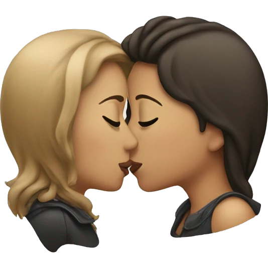 2 women kissing  emoji