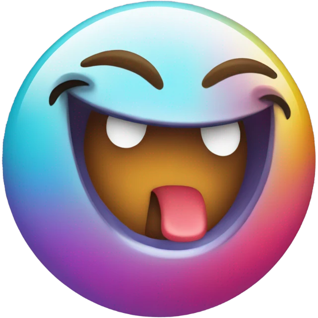 slobbering on an emoji nose emoji