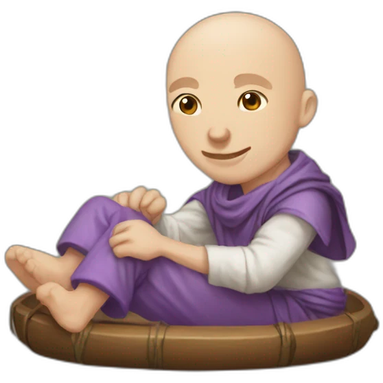 bald d&d player rolling a natural 20 emoji