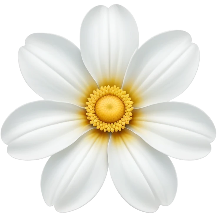 white flower emoji