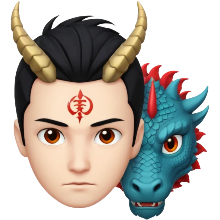 Dai (dragon quest) forehead dragon symbol emoji