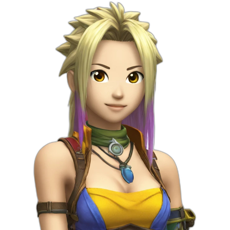 Rikku final fantasy x-2 emoji