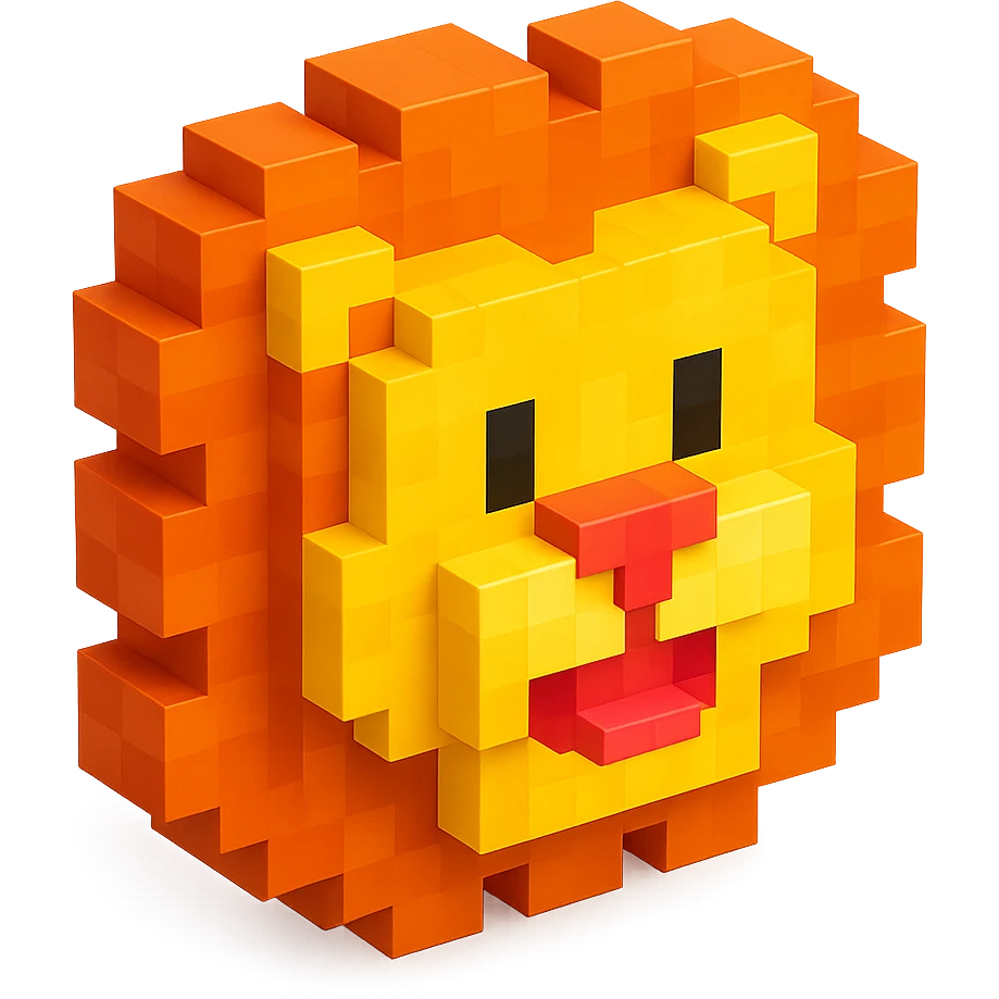 Lion Square  emoji