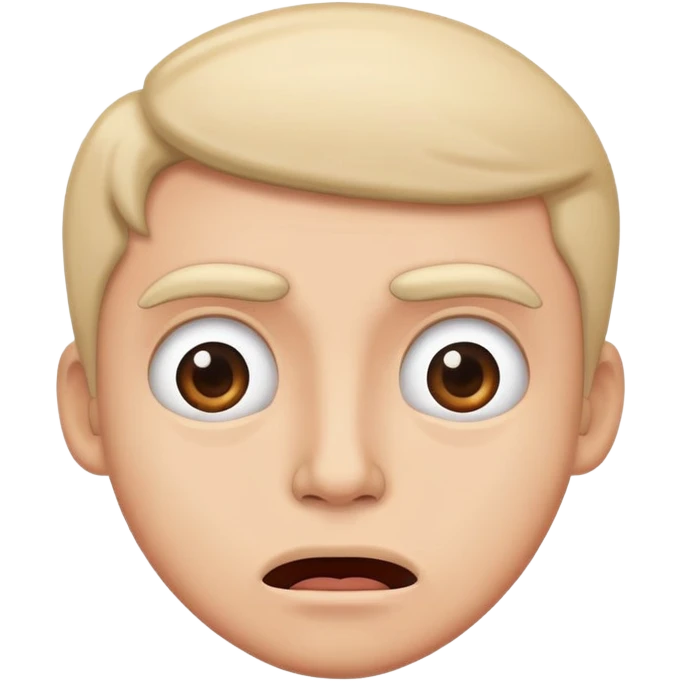 Cara de ridiculez  emoji