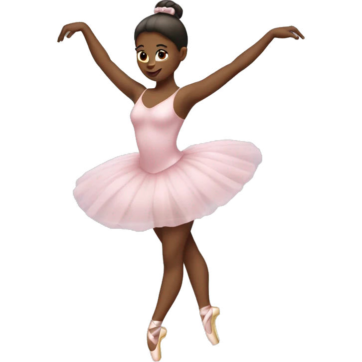 Ballerina with a big bum emoji
