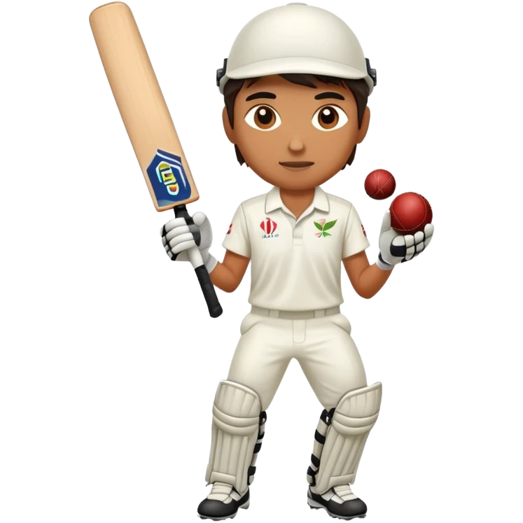cricket player in action pose emoji