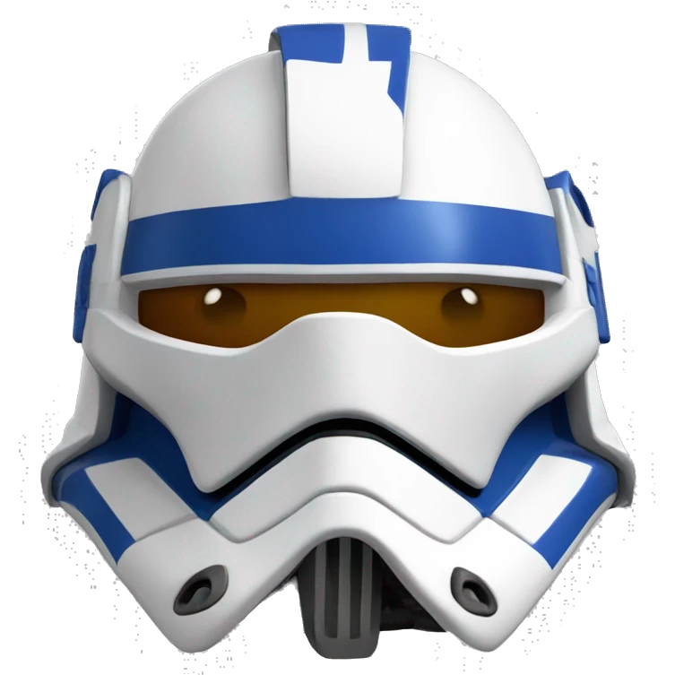 Captain Rex Helmet Star Wars emoji