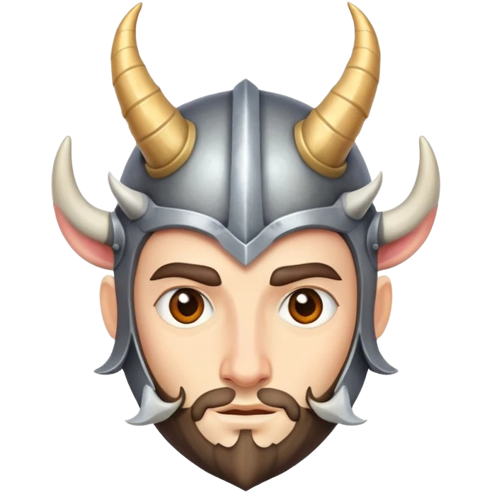 Knight with horns emoji