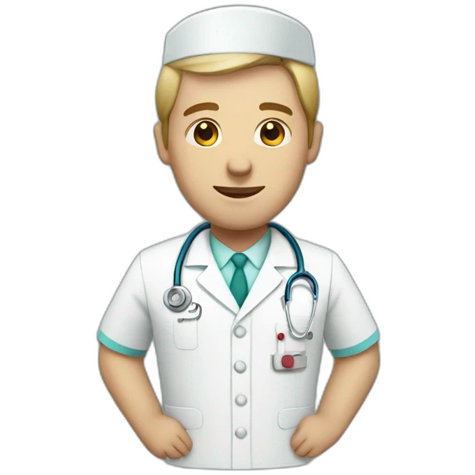private nurse man emoji