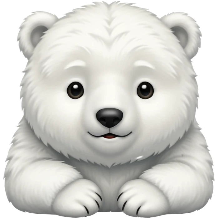 a baby polar bear



















 emoji
