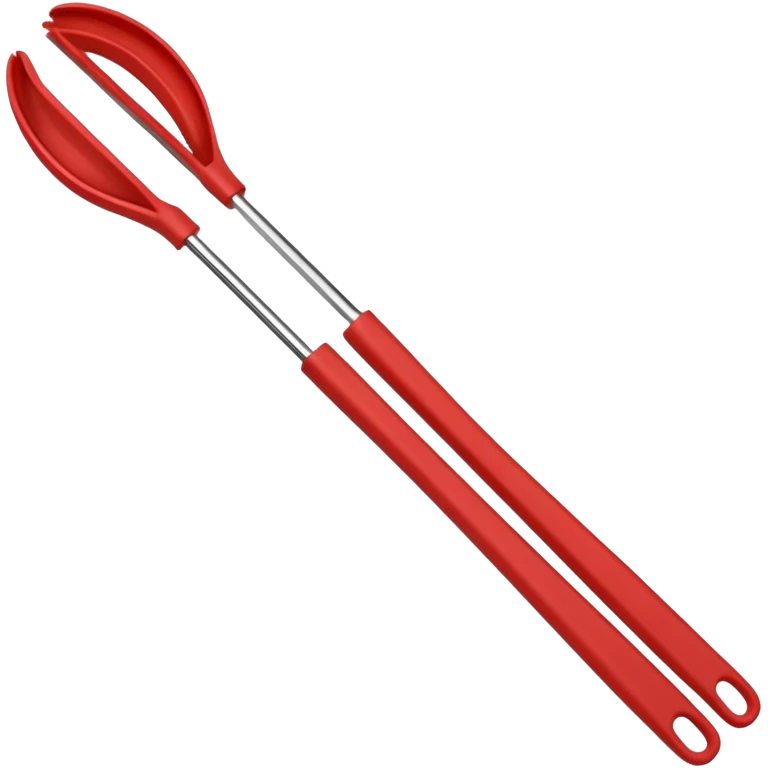 Silicon Kitchen tongs emoji