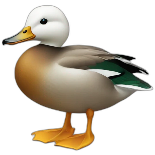 Duck low emoji