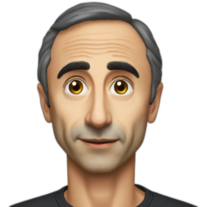 Eric Zemmour qui fait un coucou emoji