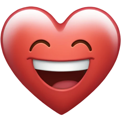 Happy heart emoji
