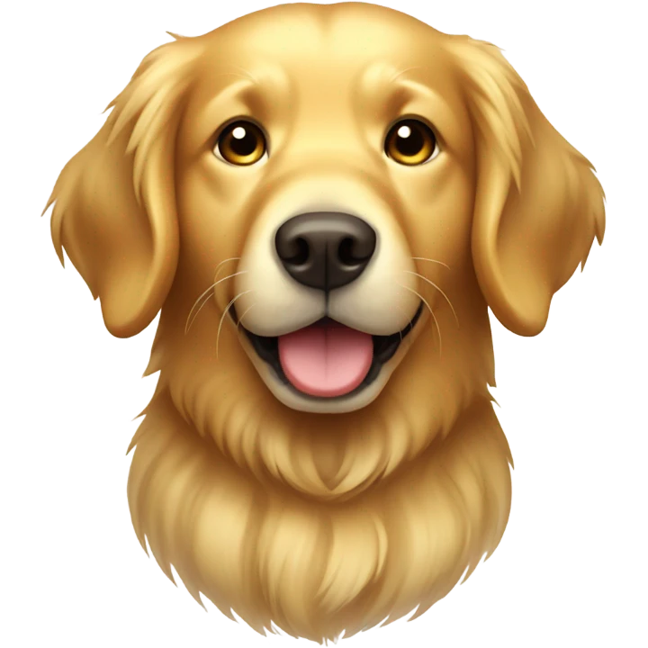 gold retriever emoji