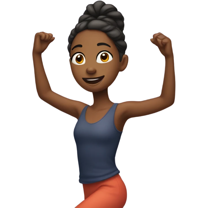 Fille qui danse emoji