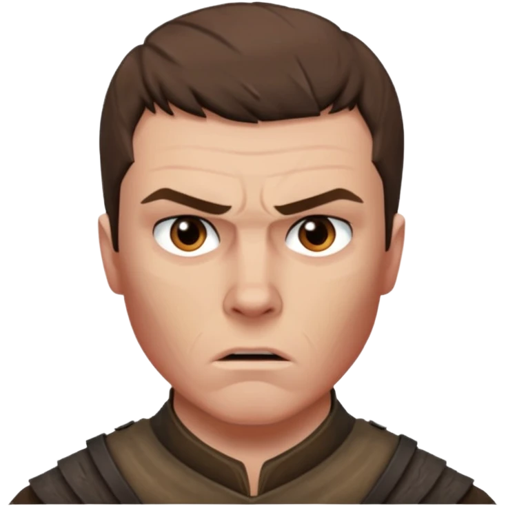 gofery angry  from Games of throne character face only younger emoji