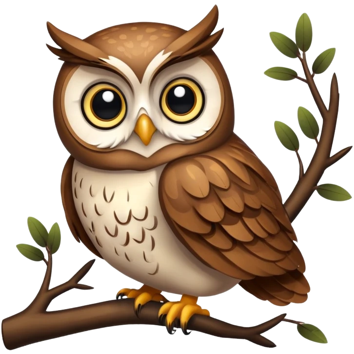 owl at night emoji