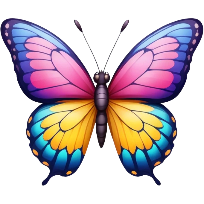 a butterfly emoji