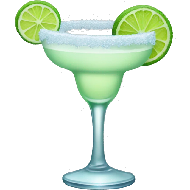 frozen clear margarita emoji