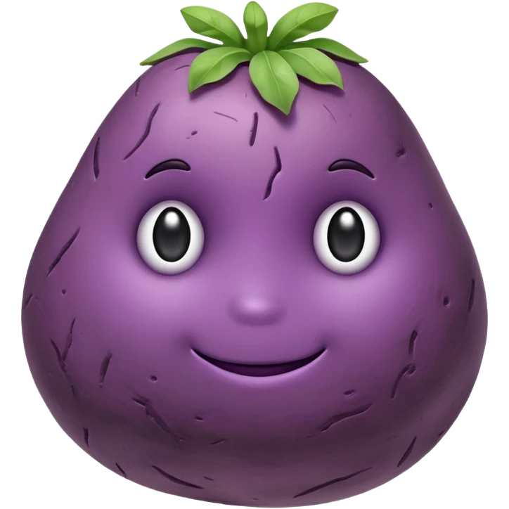 purplw potato emoji