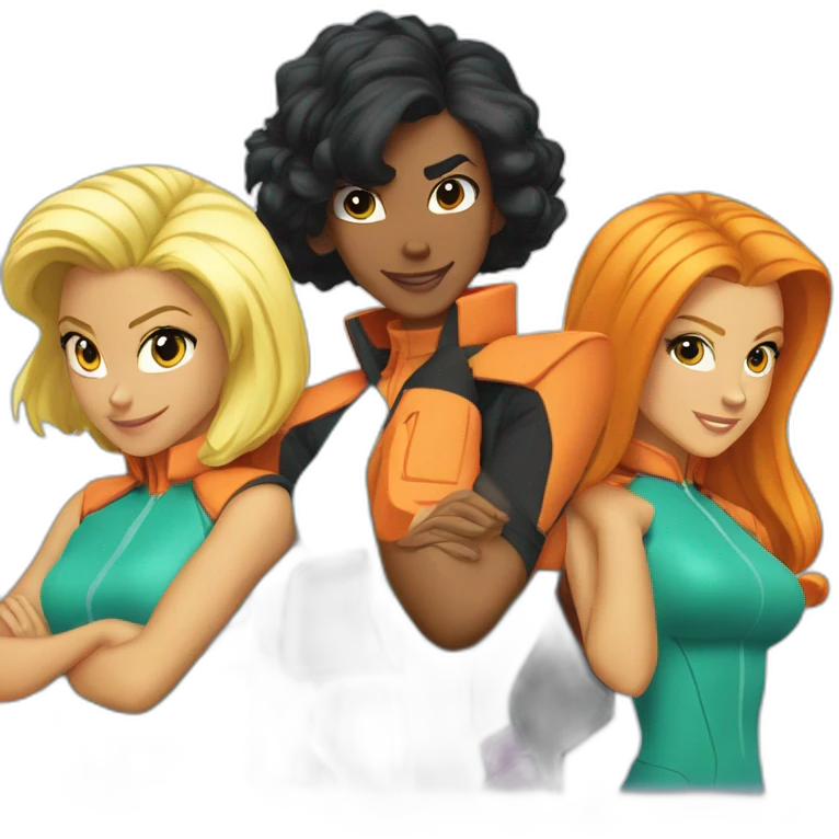 a team of totally spies developpers emoji
