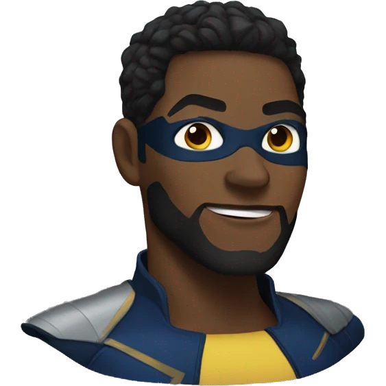 Black Lightning emoji